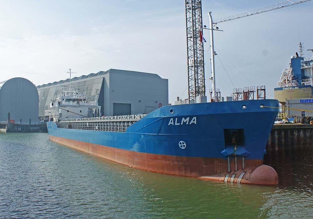 Transit: ALMA entering English South Coast at The Dover Strait
