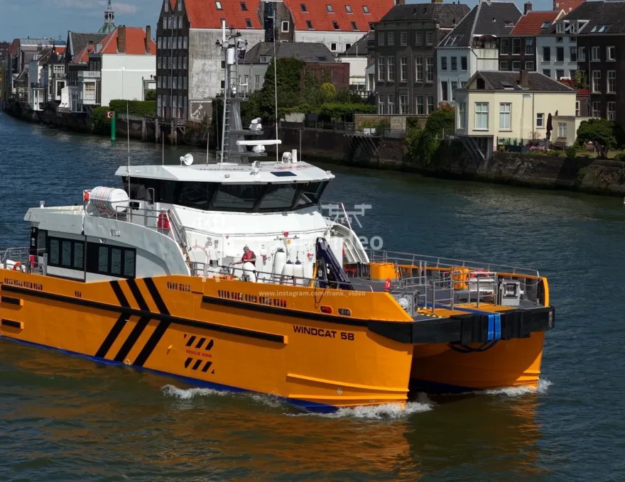 Humber Departure: WINDCAT 58          