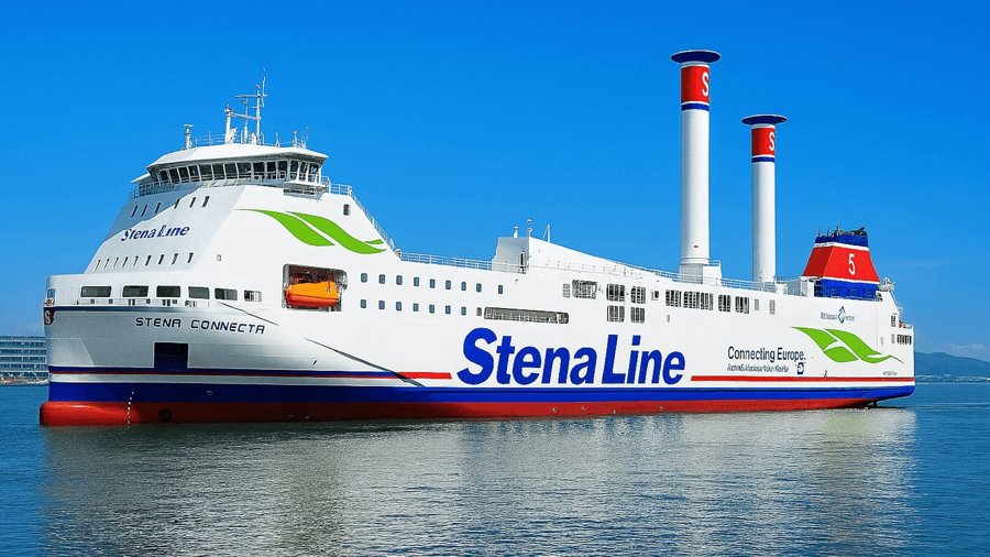  Irish Sea - STENA CONNECTA transiting Irish Sea East of Man