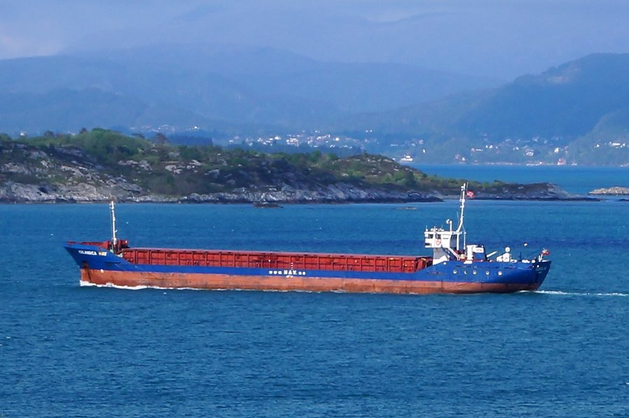 Transit: ICELANDICA HAV entering English South Coast at The Dover Strait