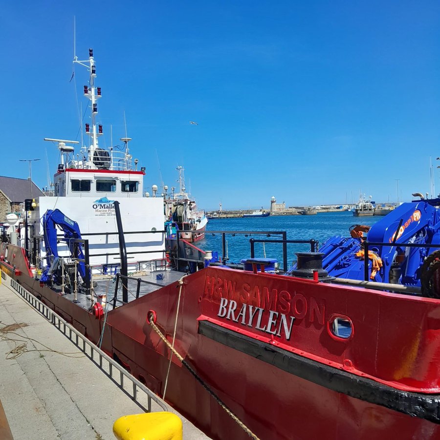 Cork Harbour Departure: BRAYLEN