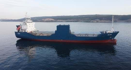 Transit: LINK SUN entering English South Coast at The Dover Strait