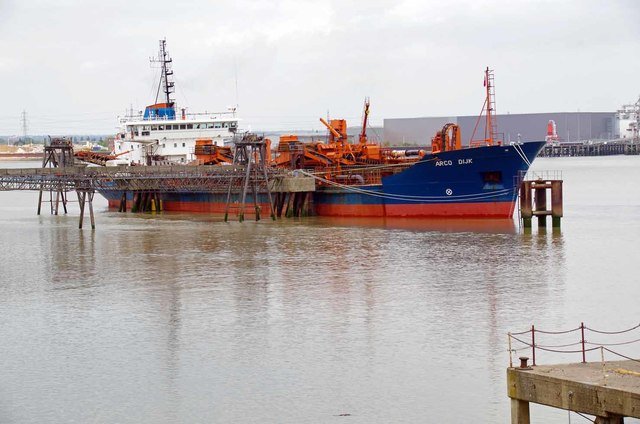 Transit: ARCO DIJK entering English South Coast at The Dover Strait