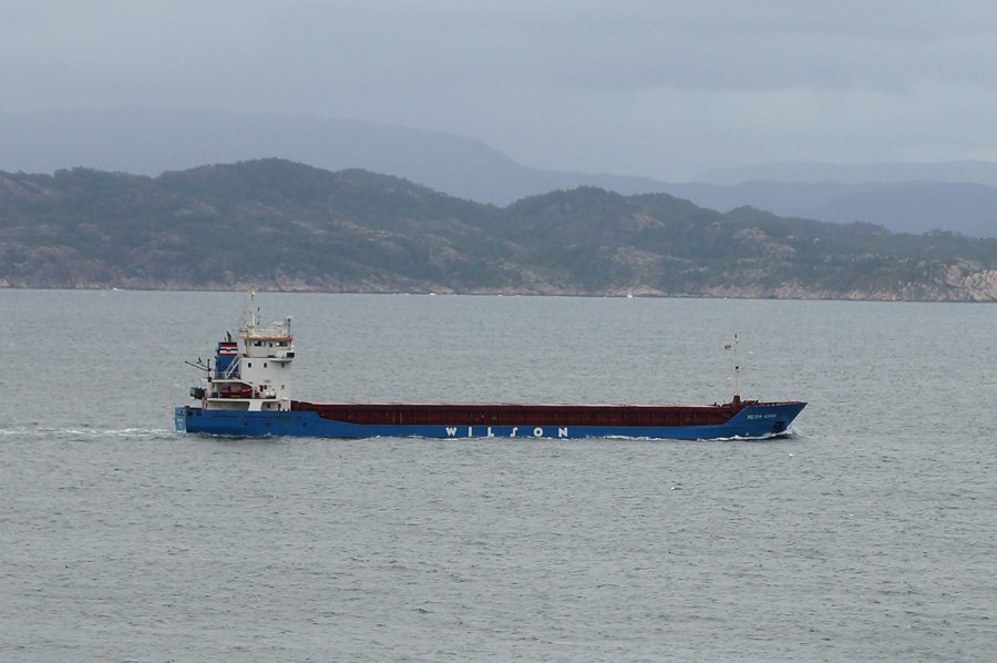 Transit: WILSON GDYNIA        entering English South Coast at The Dover Strait