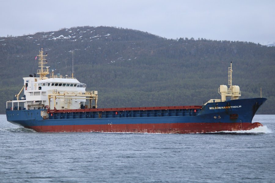  Irish Sea - WILSON HANSTHOLM     transiting Irish Sea West of Man