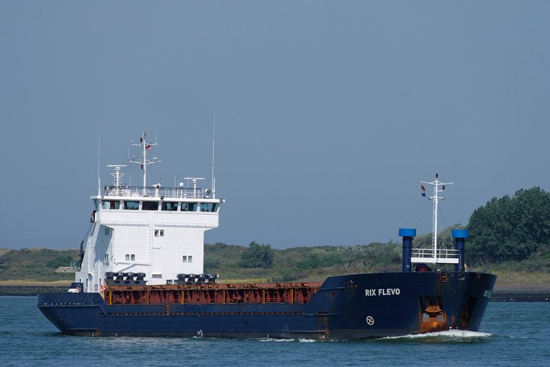Transit: RIX FLEVO            entering English South Coast at The Dover Strait