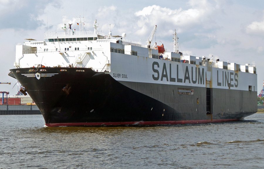 Transit: SILVER SOUL          entering English South Coast at The Dover Strait