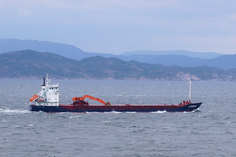 Photograph of the General Cargo Ship: LIAMARE              (IMO: 9166481). Documented in UK and Regional Shipping Movements.