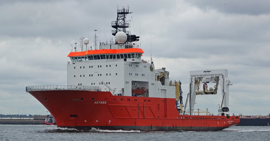 Cork Harbour Arrival: AETHRA              