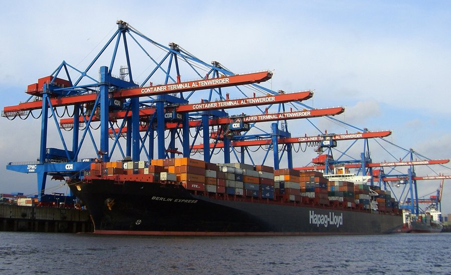 Photograph of the Container Ship: KIEL EXPRESS (IMO: 9229855). Documented in UK and Regional Shipping Movements.