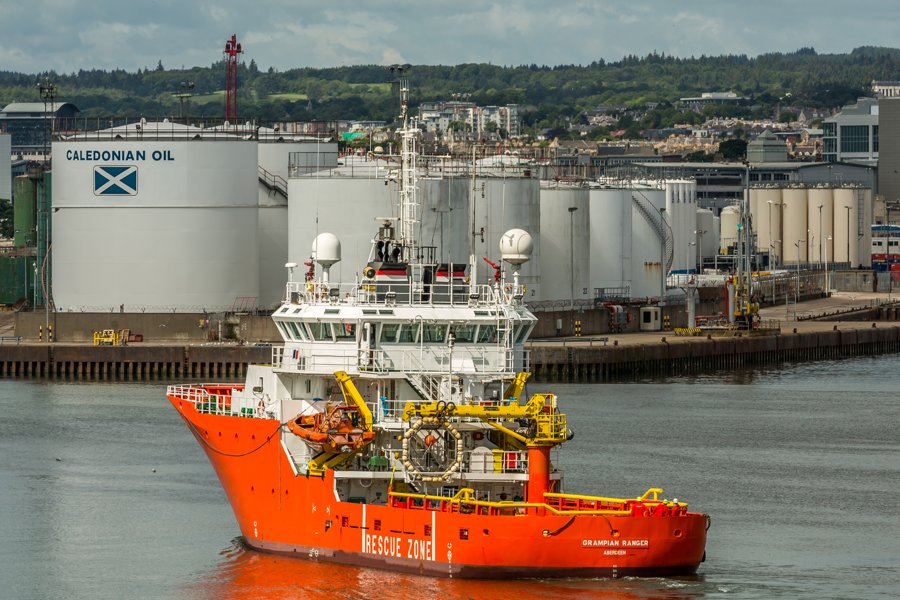  Scottish East Coast - GRAMPIAN RANGER      transiting Dornoch Firth Coast