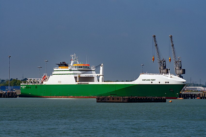 Transit: HARTLAND POINT       entering English South Coast at The Dover Strait