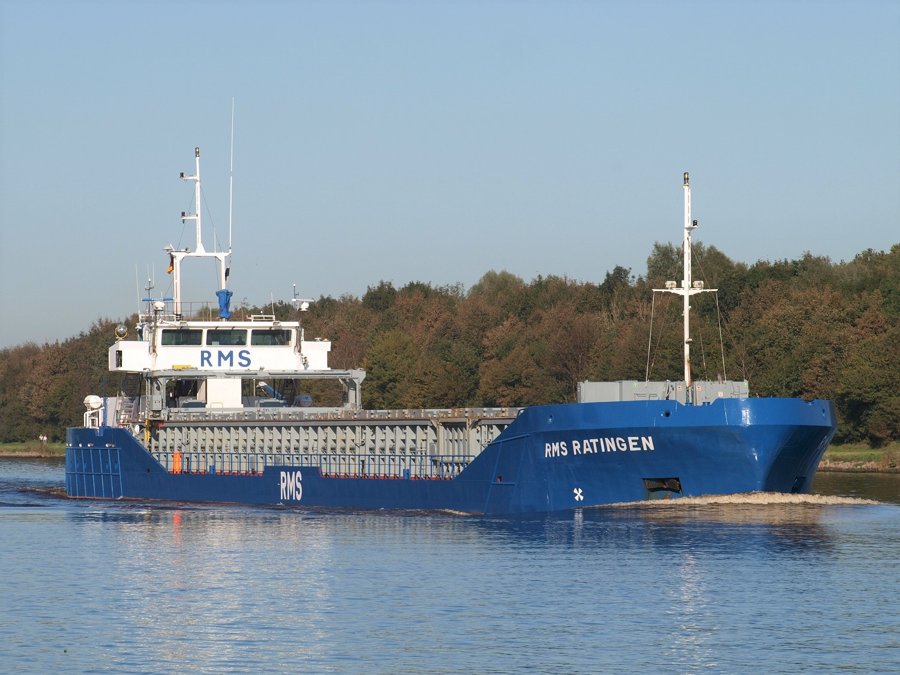 Transit: RATINGEN             entering English South Coast at The Dover Strait