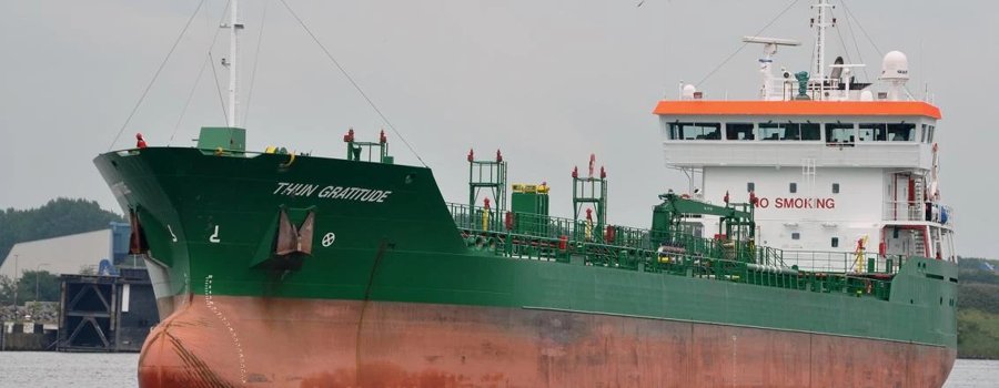  Irish Sea - THUN GRATITUDE transiting St Georges Channel