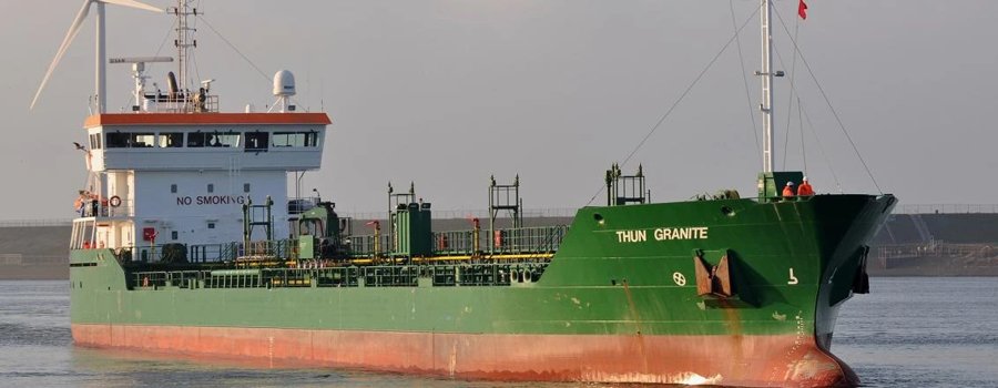 Cork Harbour Departure: THUN GRANITE