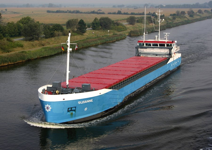 Transit: SUSANNE entering English South Coast at The Dover Strait