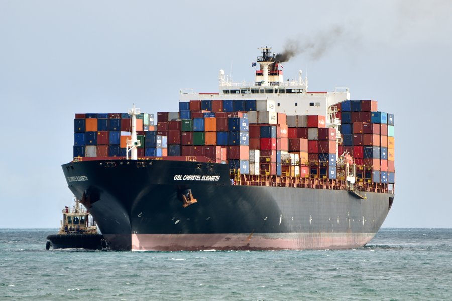 Transit: GSL CHRISTEL ELISABE entering English South Coast at The Dover Strait