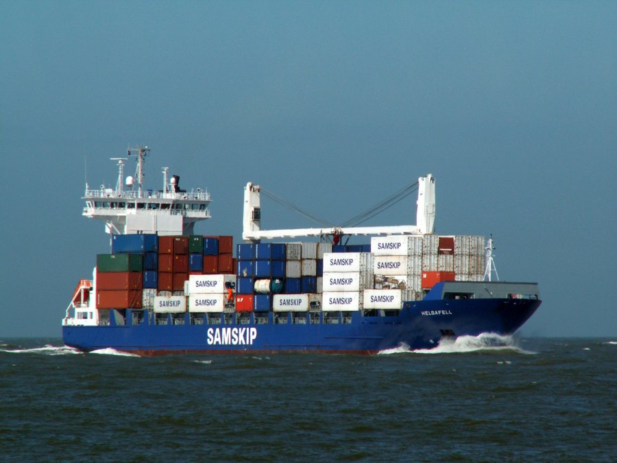  Scottish East Coast - HELGAFELL transiting Tayside Coast