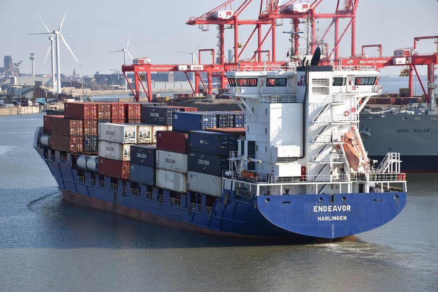 Cork Harbour Departure: CT ENDEAVOR