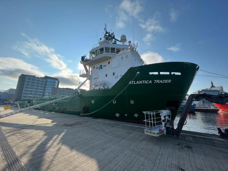 Aberdeen Departure: ATLANTICA TRADER