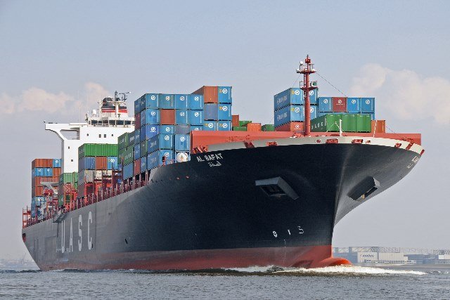 Transit: AL SAFAT entering English South Coast at The Dover Strait