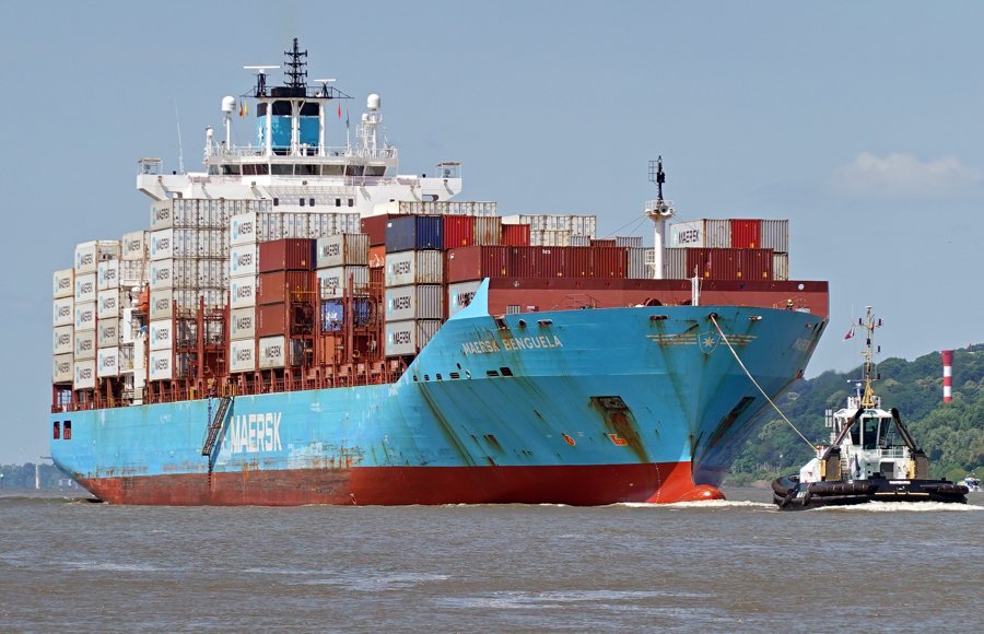 Southampton Arrival: MAERSK BENGUELA     