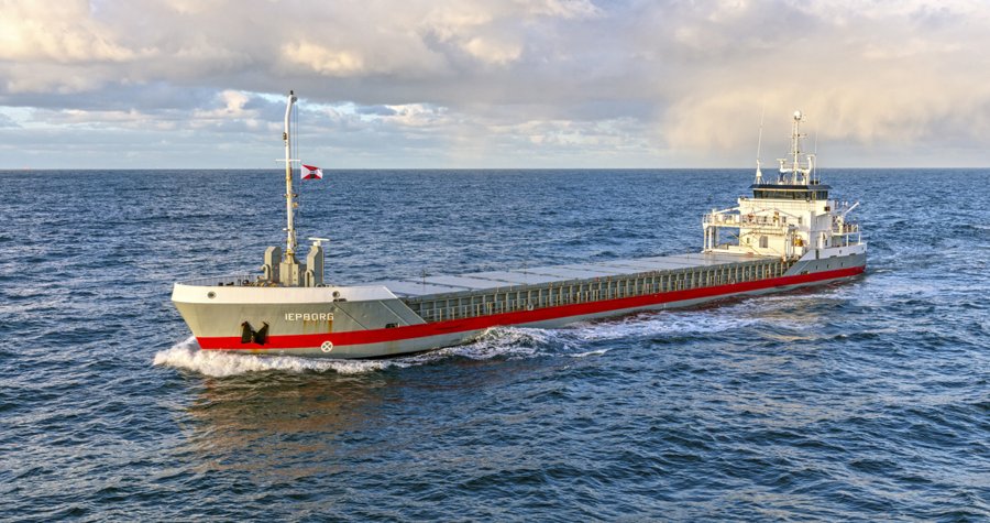 Photograph of the General Cargo: IEPBORG (IMO: 9356529). Documented in UK and Regional Shipping Movements.