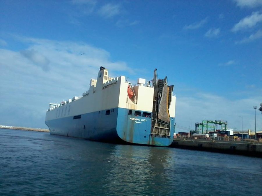 Transit: MORNING LUCY         entering English South Coast at The Dover Strait