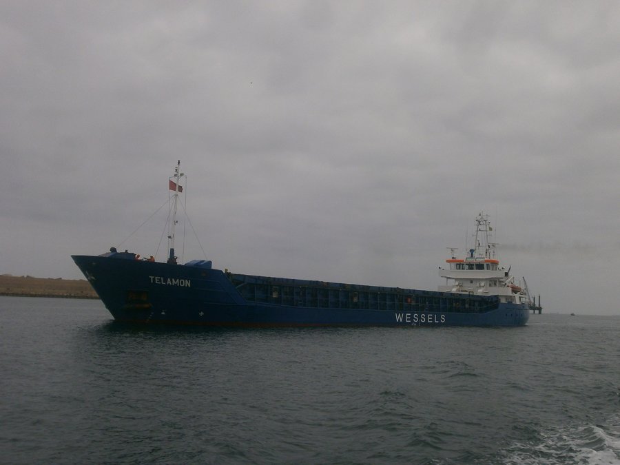  Irish Sea - WILSON DUSAVIK       transiting Irish Sea off Anglesey