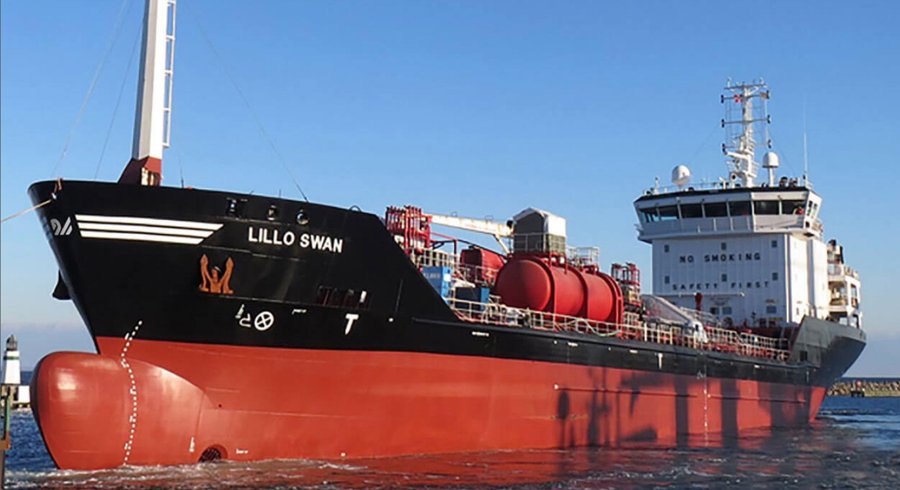 Transit: LILLO SWAN           entering English South Coast at The Dover Strait