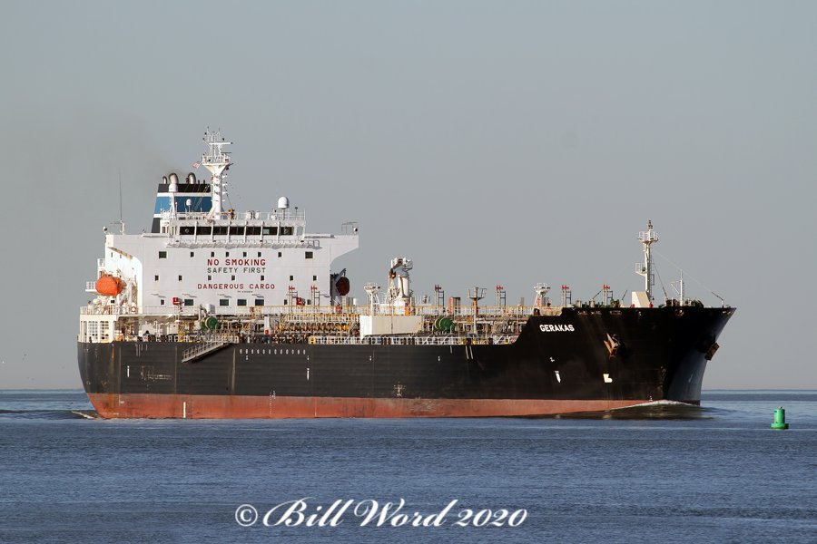 Transit: GERAKAS              entering English South Coast at The Dover Strait