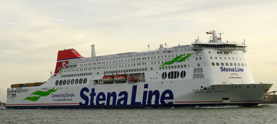 Felixstowe Departure: STENA BRITANNICA