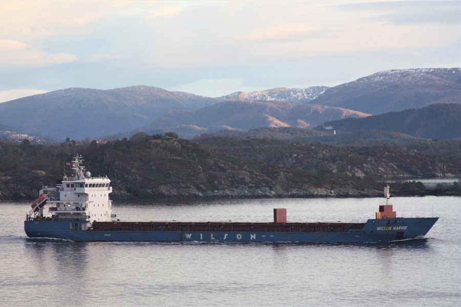  Scottish East Coast - WILSON NARVIK transiting Aberdeenshire Coast
