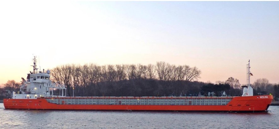  Irish Sea - WILMA                transiting Irish Sea off Wales