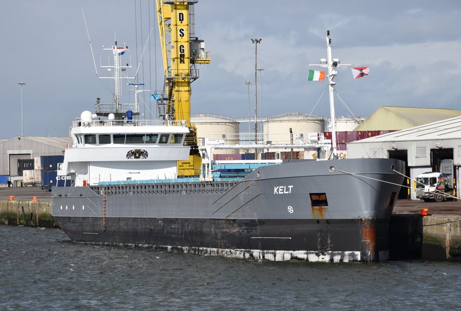  Irish Sea - DENBORG              transiting Irish Sea off Wales