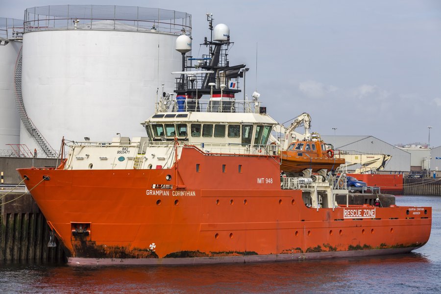 Aberdeen Arrival: GRAMPIAN CORINTHIAN