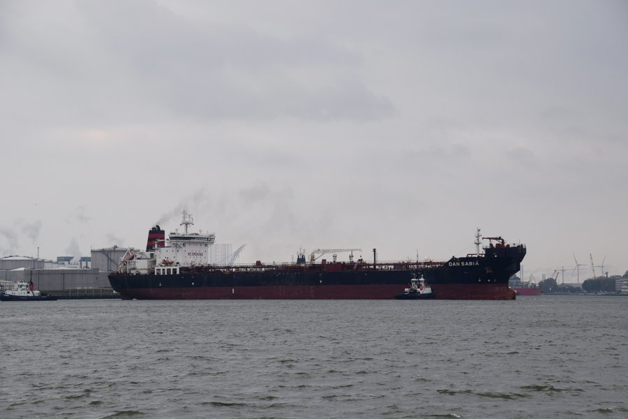 Photograph of the Crude Oil Tanker: DAN SABIA (IMO: 9513438). Documented in UK and Regional Shipping Movements.