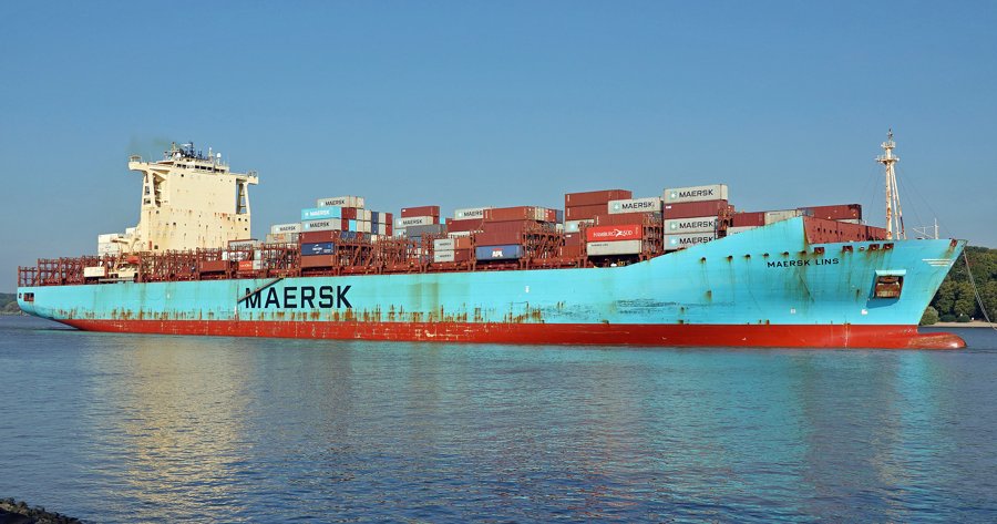 Transit: MAERSK LINS          entering English South Coast at The Dover Strait