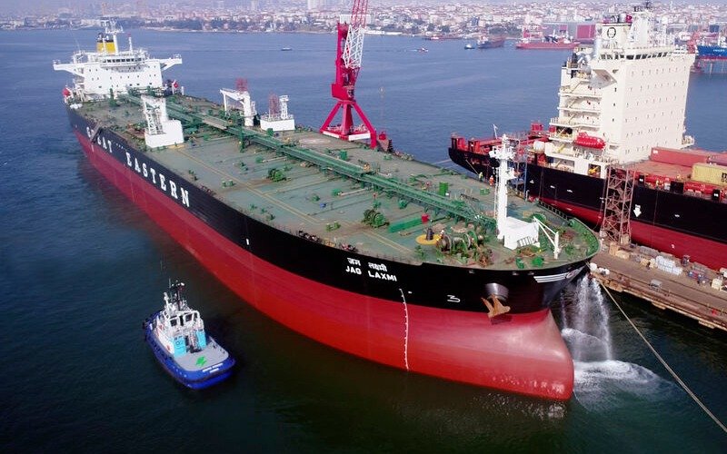 Southampton Departure: JAG LAXMI           