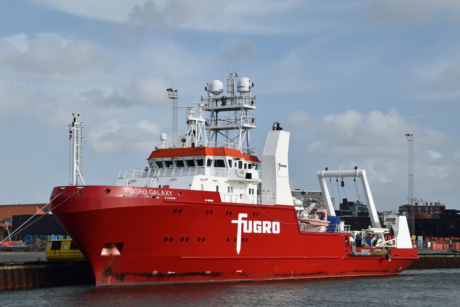 Mersey Arrival: FUGRO GALAXY