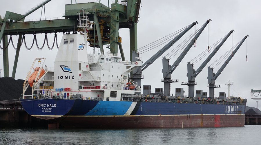 Transit: EIRINI S             entering English South Coast at The Dover Strait