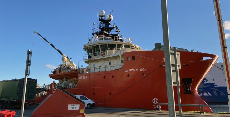 Aberdeen Arrival: GRAMPIAN DON        