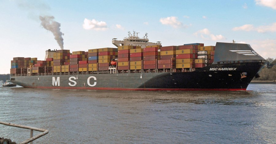 Thames Arrival: MSC NAIROBI X       