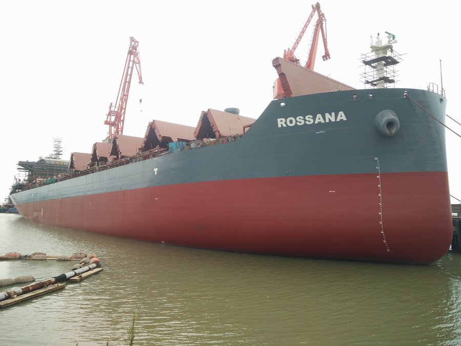 Transit: ROSSANA entering English South Coast at The Dover Strait