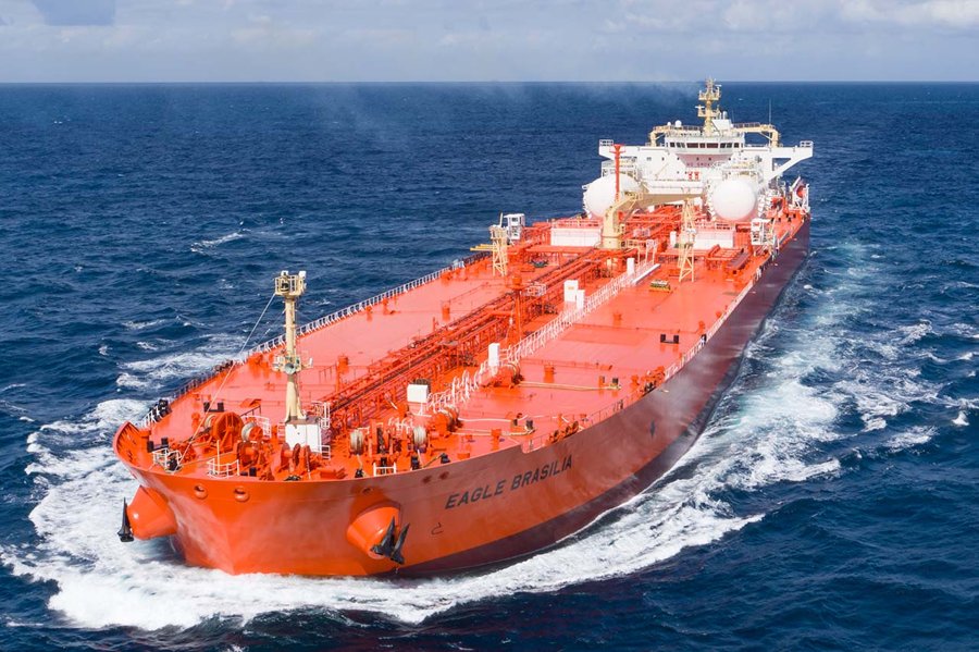 Transit: EAGLE BRASILIA       entering English South Coast at The Dover Strait