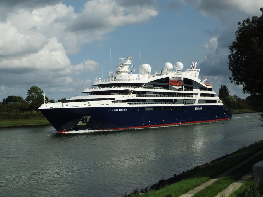 Photograph of the Expedition Cruise Ship: LE LAPEROUSE (IMO: 9814026). Documented in UK and Regional Shipping Movements.