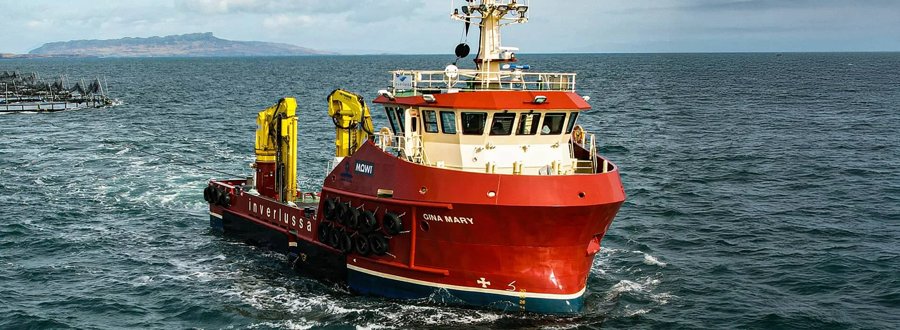  Scottish West Coast - GINA MARY transiting The Minch