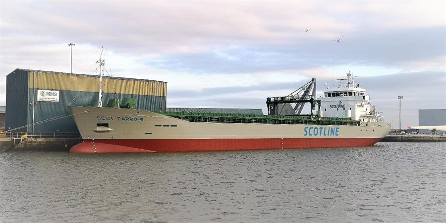 Felixstowe Arrival: MV SCOT CARRIER     