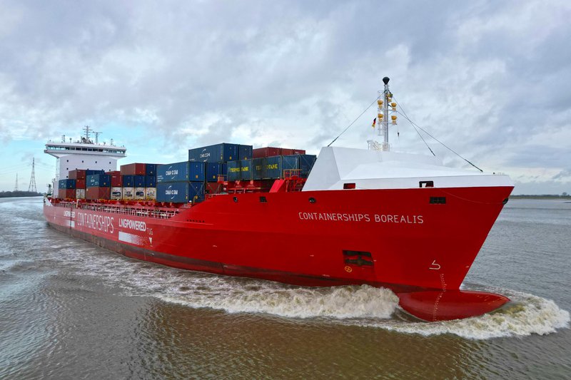 Teeside Departure: CONTSHIPS BOREALIS