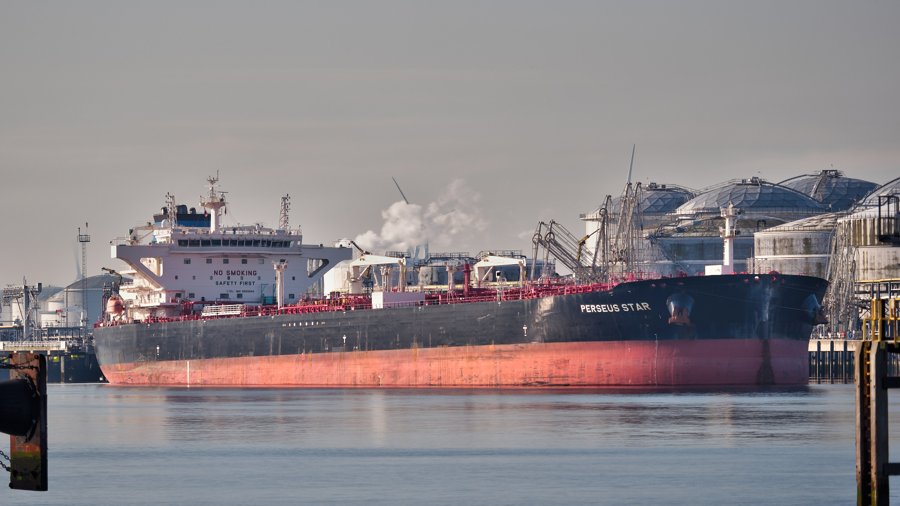 Cork Harbour Arrival: PERSEUS STAR        